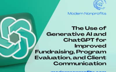 Empowering Nonprofits: The Use of Generative AI and ChatGPT for Improved Fundraising, Program Evaluation, and Client Communication